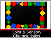 Web Criteria: Color and Sensory Characteristics