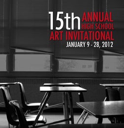 15th annual high school art invitational poster