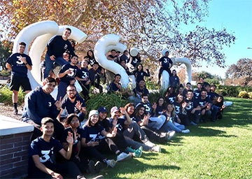 three wins students at CSUN sign