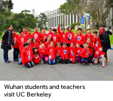   Wuhan students and teachers visit UC Berkeley