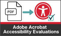 Acrobat Accessibility Evaluations