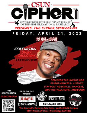 CIPHER Flyer with Sway Calloway