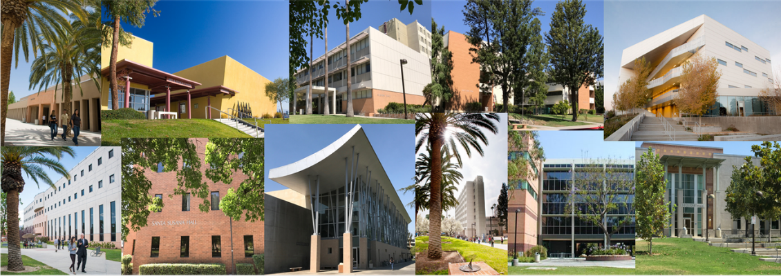 Collage of CSUN buildings