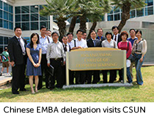 Chinese EMBA delegation