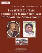 Cover image of the 2013-2014 DuBois-Hamer Institute Annual Report