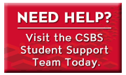 Get Help - CSBS Student Support Team