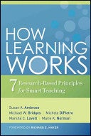 How Learning Works: 7 Research-Based Principles for Smart Teaching book