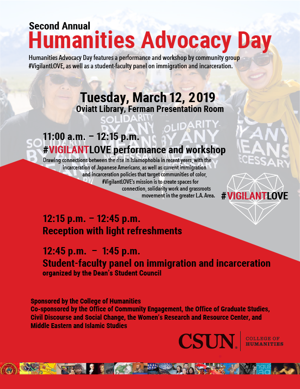 Humanities Advocacy Day 2019