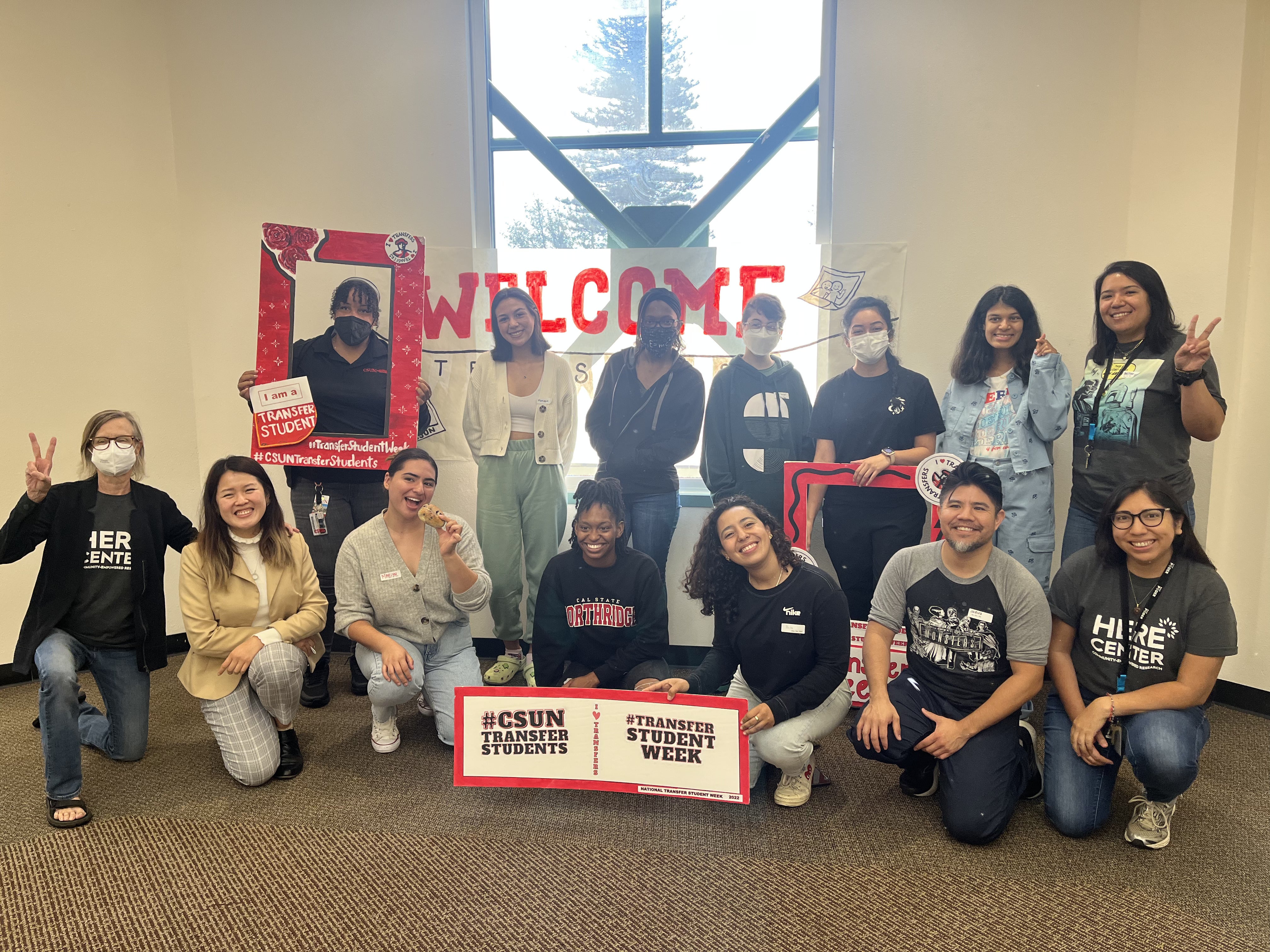 Group Picture for National Transfer Student Week