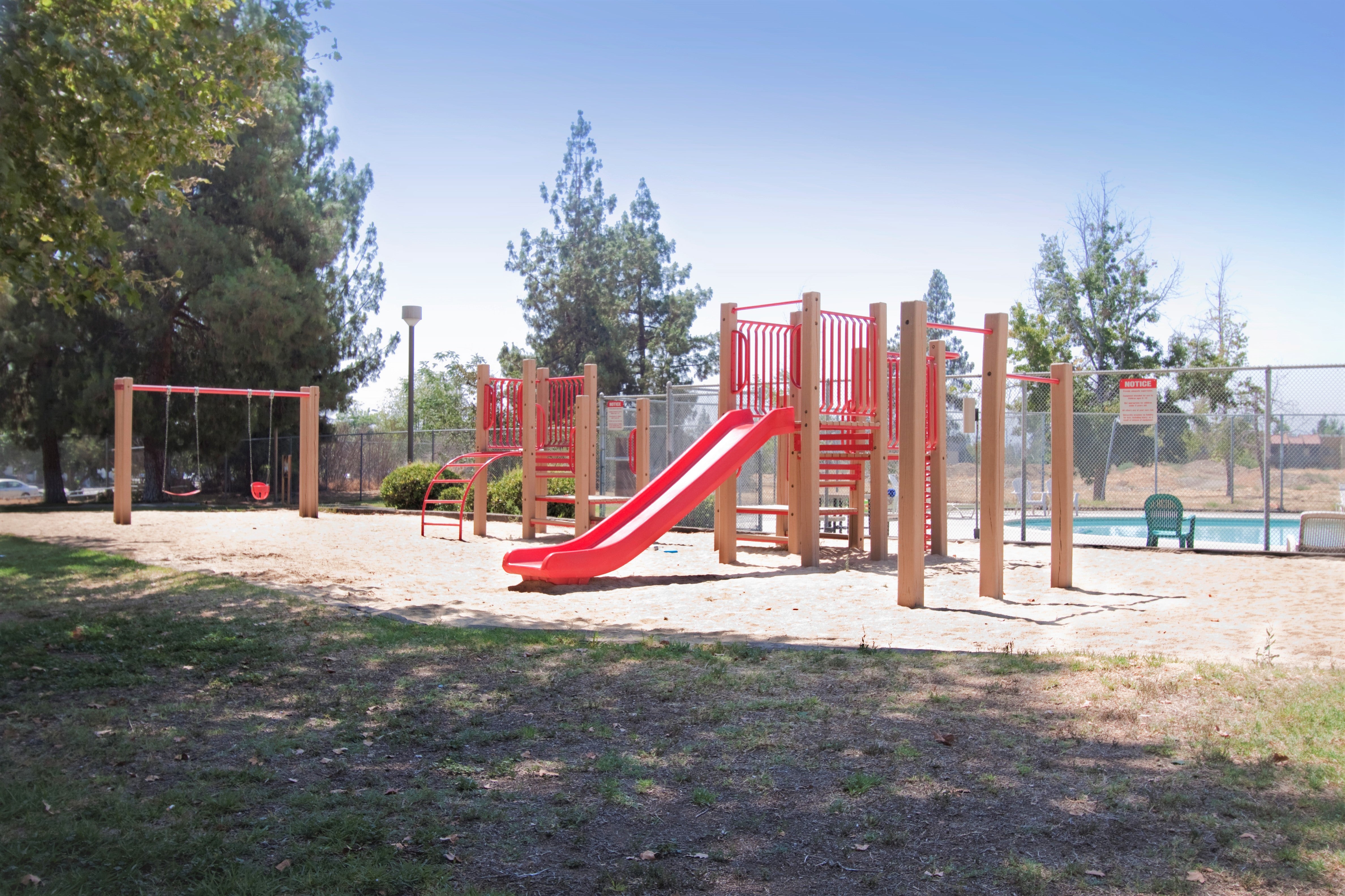 Family Housing - Playground & Pool
