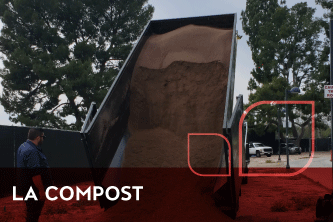LA Compost Truck
