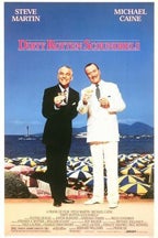 Movie poster for DIRTY ROTTEN SCOUNDRELS