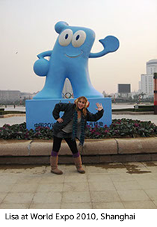 Lisa at World Expo 2010, Shanghai