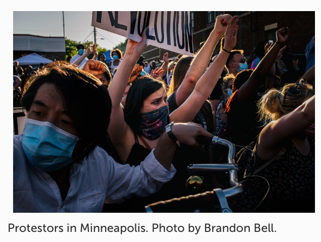 Minneapolis protestors