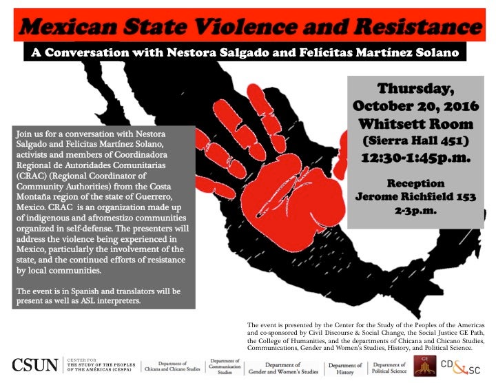 Mexican State Violence and Resistance