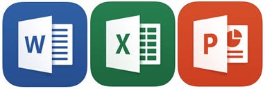Office Apps for iOs (Word, Excel and Powerpoint).