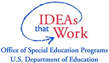 Office of Special Education Programs US Department of Education Logo with text "Ideas that work."