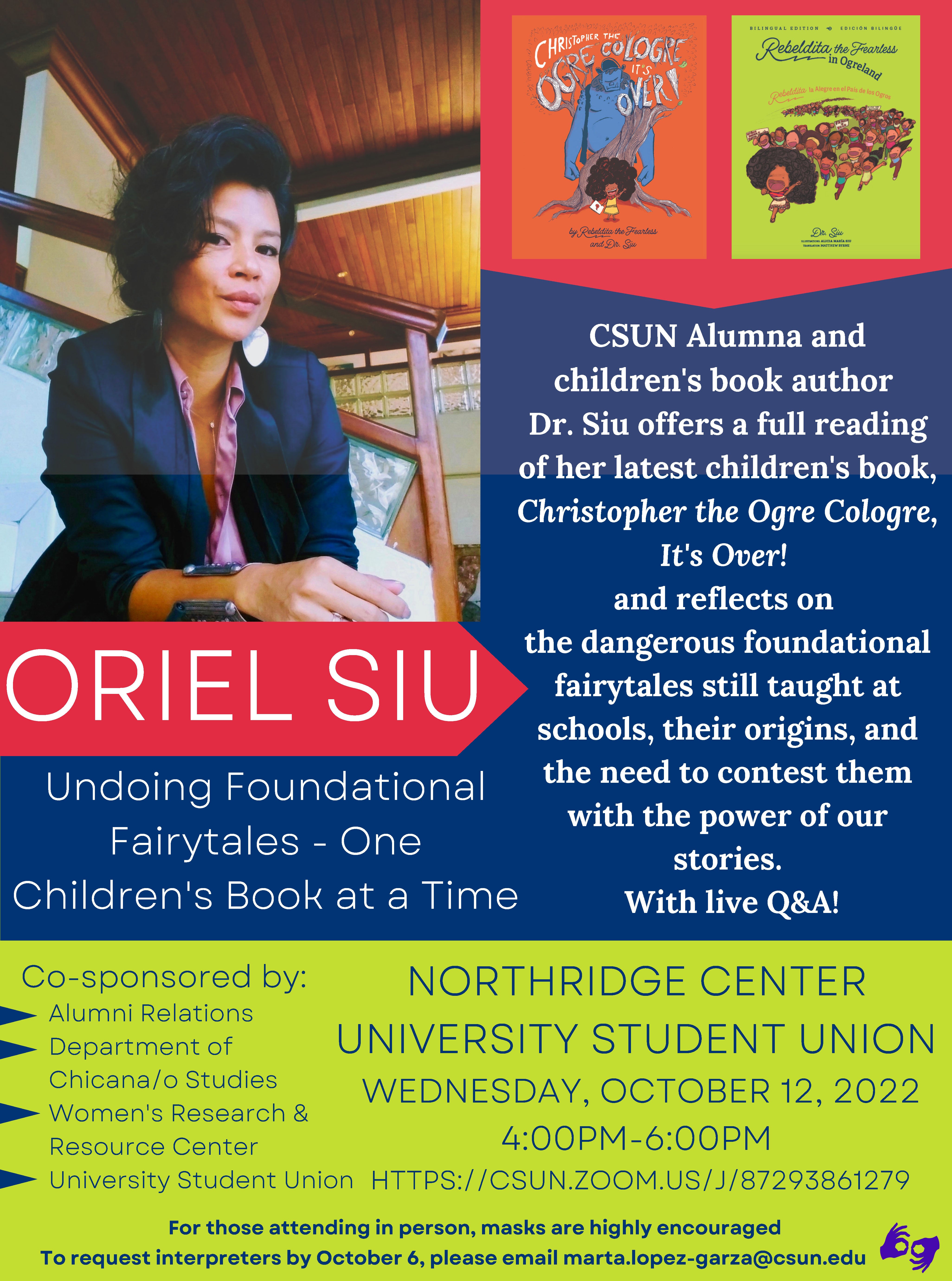 Oriel Siu - Undoing Foundational Fairytales