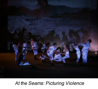 Scene from "At the Seams: Picturing Violence"