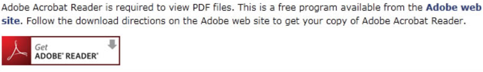Adobe reader download example