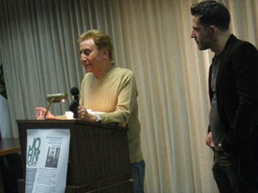 Author John Rechy and Dr. Martin Pousson
