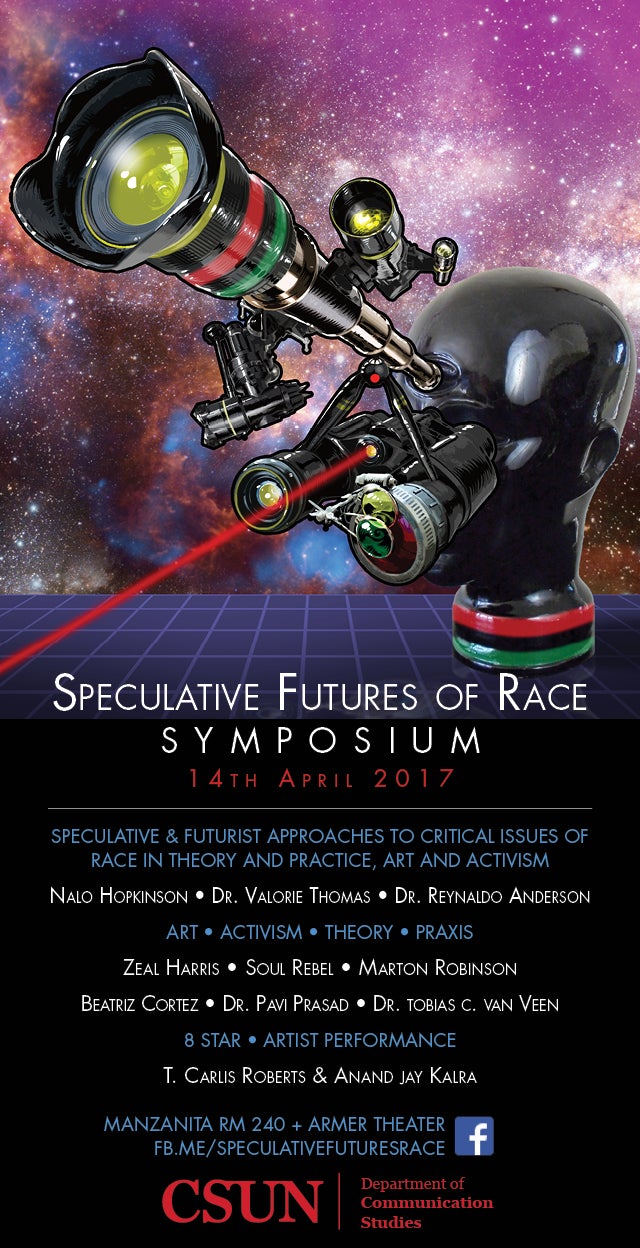 Speculative Futures of Race Symposium flyer