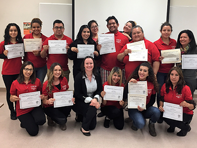 CSUN VITA Clinic students provide interpretation to
help Spanish-speaking clients.