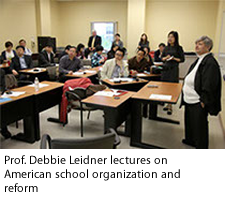 Prof. Debbie Leidner lectures 