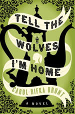 Cover shows a girl's silhouette in white, superimposed on a rampant bear, which is superimposed on an ornate coffeepot.