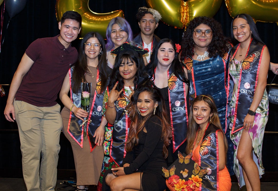 Student graduates at the DREAM Center UndocuGraduation