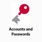 Accounts and Passwords button. 