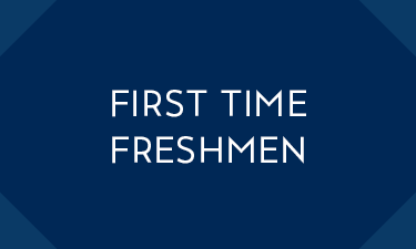 First Time Freshmen Information Web Page