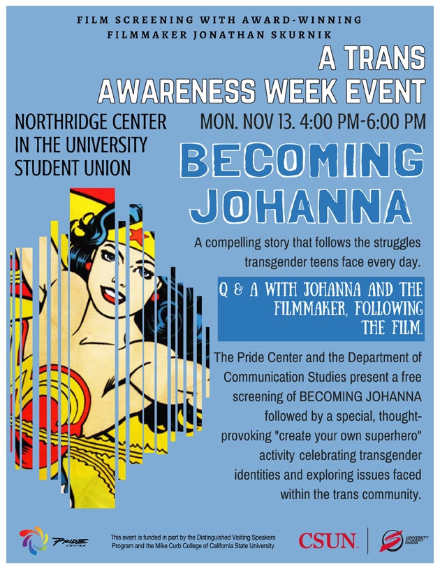 Becoming Johanna flyer