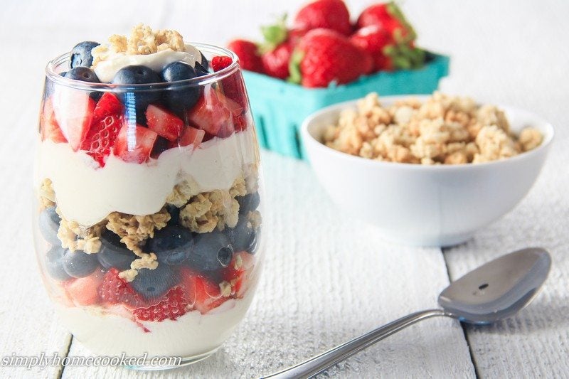 Greek Yogurt Berry Parfait