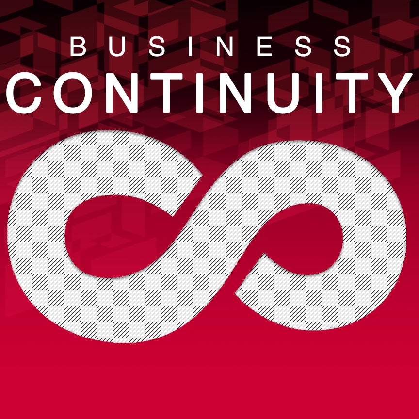Logo representing Business Continuity. 