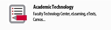 Academic Technology button. 