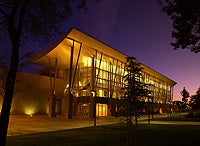 Photo of Manzanita Hall building.