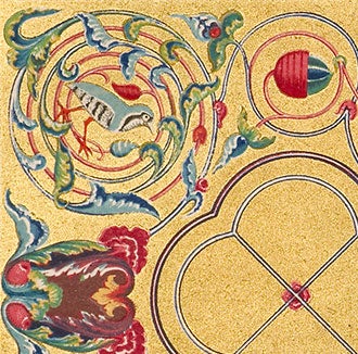 detail from early 20th Century French book of decorative elements