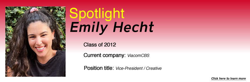 Emily Hecht spotlight link