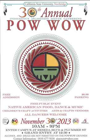 30th Annual Pow Wow poster