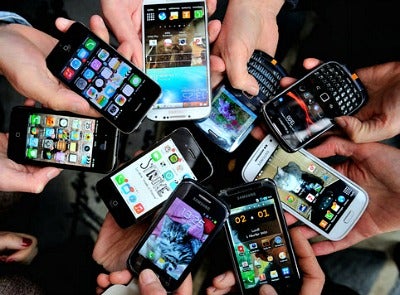 Smartphones. 