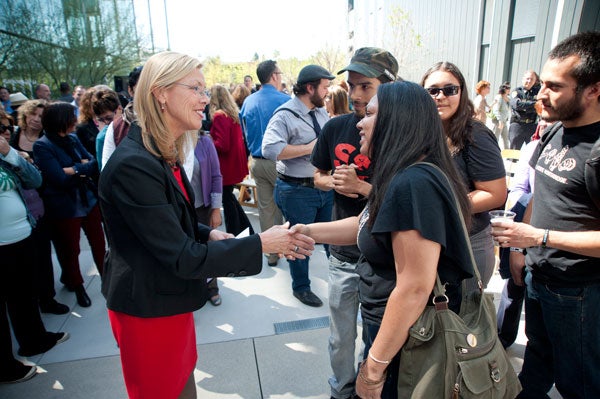 Photo of Dianne Harrison at event