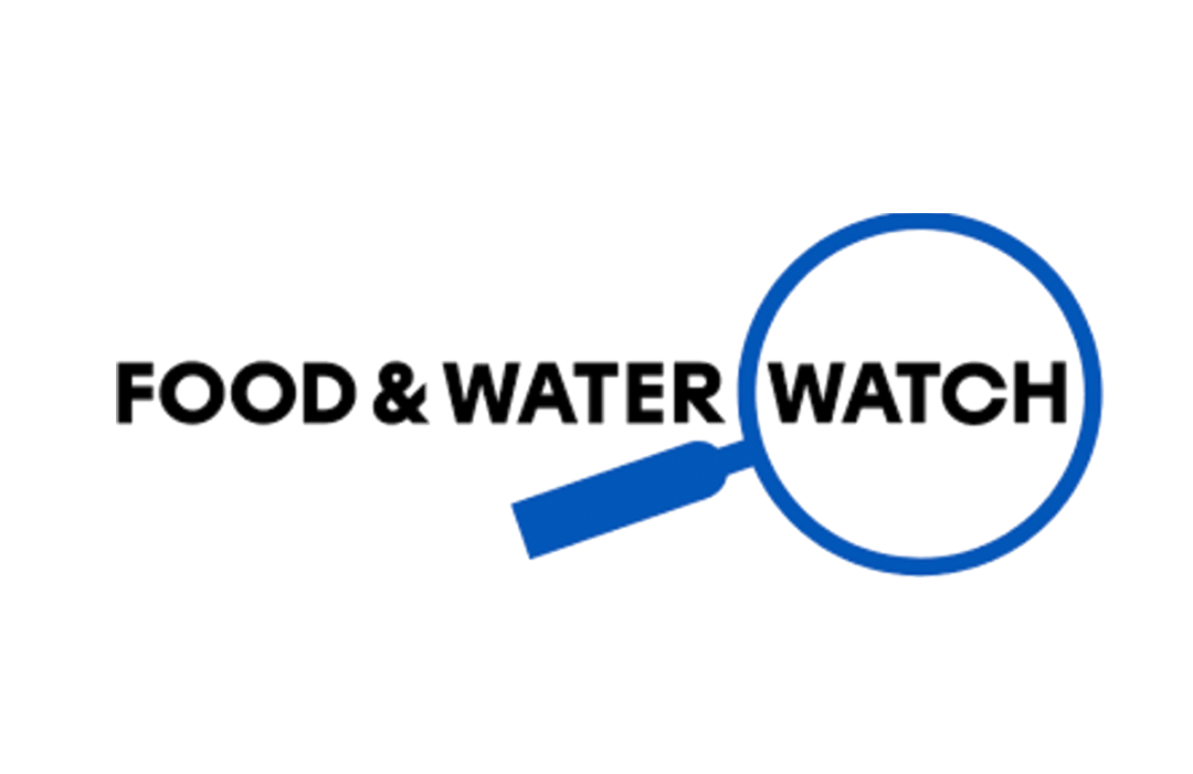 food and water watch logo