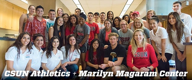these are some of the csun students and staff who will be working on the MMC/Athletics project.
