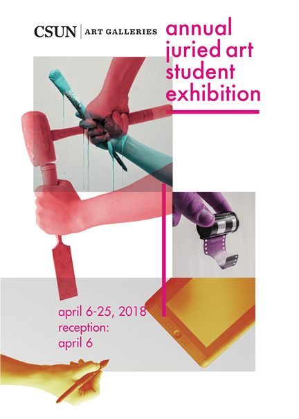 poster for Annual Juried Art Student Exhibition