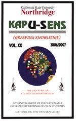 Kapu-Sens literary review cover
