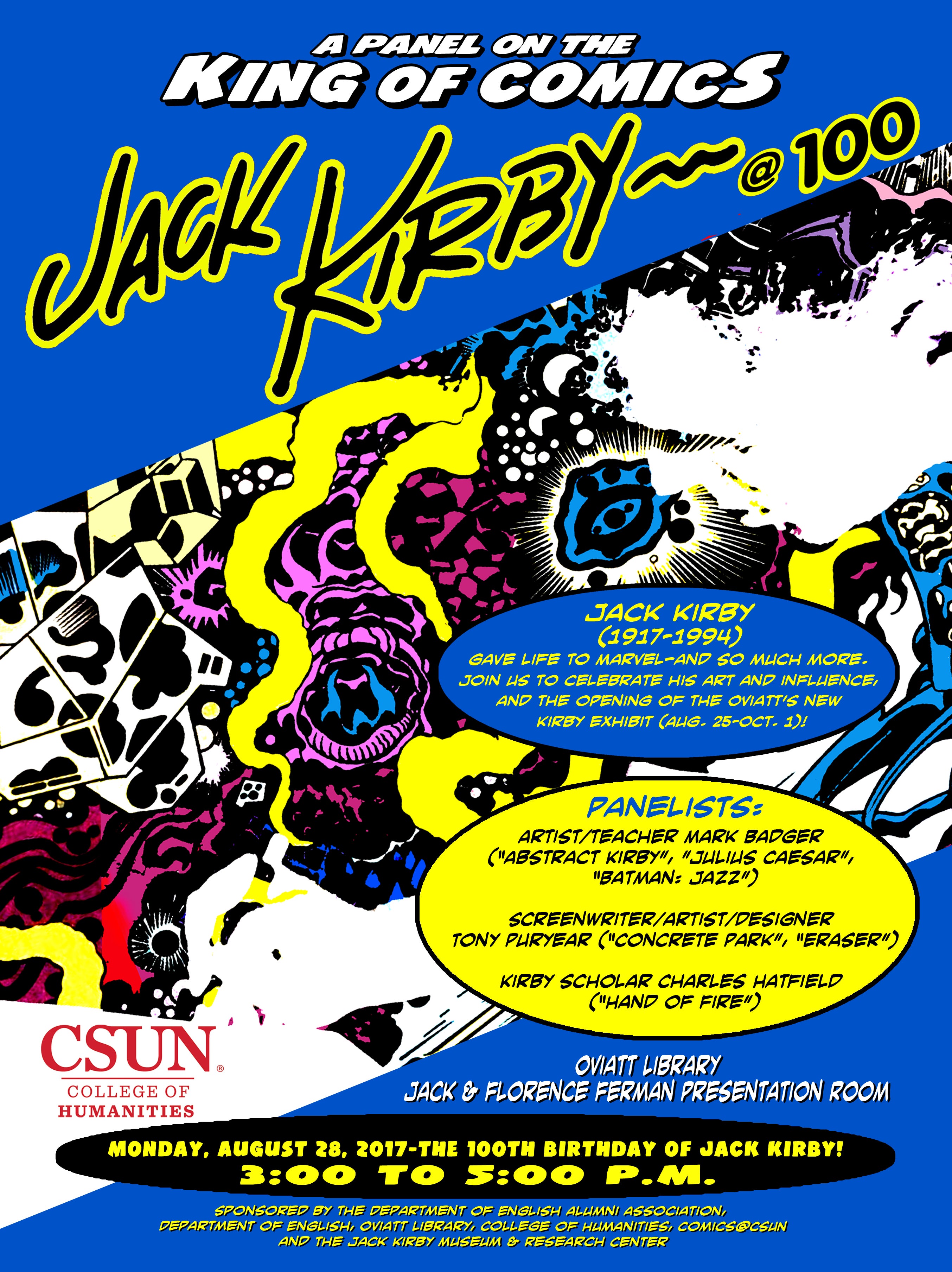 Jack Kirby at 100, panel discussion