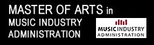 Master's Degree in Music Industry Administration link