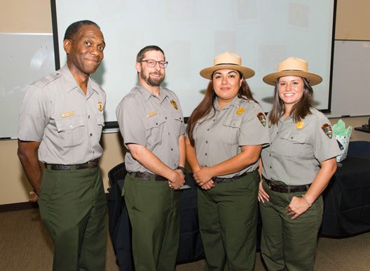 national parks town hall four rangers