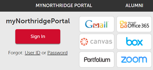 New myNorthridge Portal Login. 